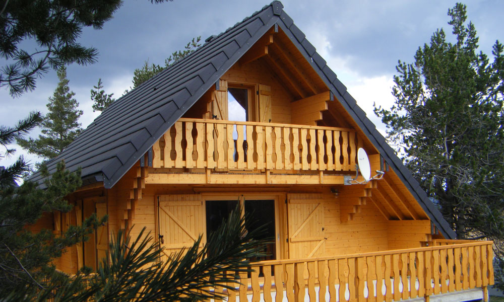 Construction de maisons en bois